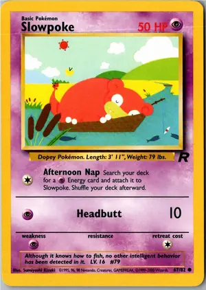 Slowpoke Flegmon Exemplar 2,95 €