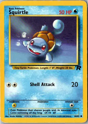 Squirtle Schiggy Exemplar 3,95 €