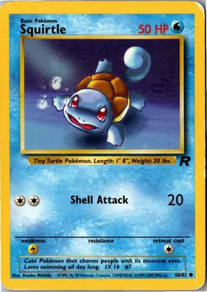 Squirtle Schiggy Exemplar 3,95 €