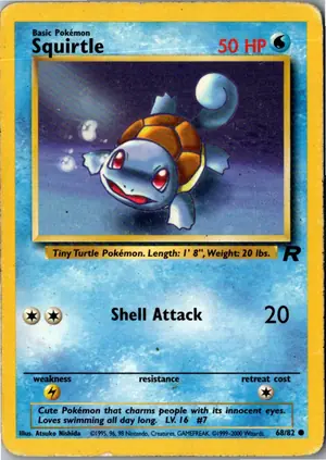 Squirtle Schiggy Exemplar 3,95 €