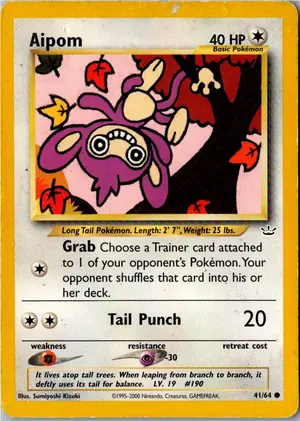 Aipom Griffel Exemplar 2,95 €