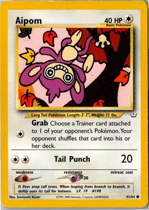Aipom Griffel Exemplar 2,95 €