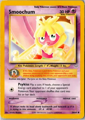 Smoochum Kussilla Exemplar 3,95 €