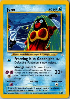 Pokémon-Karte Jynx Rossana 31/64 Neo Revelation