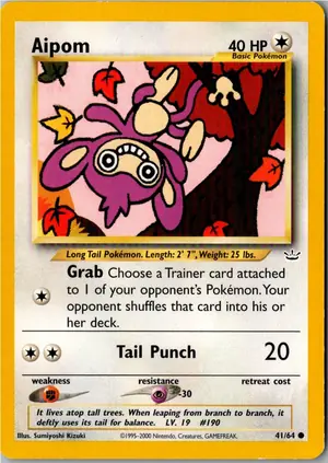 Aipom Griffel Exemplar 2,95 €