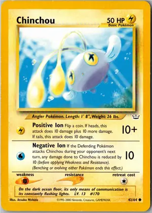 Chinchou Lampi Exemplar 3,95 €