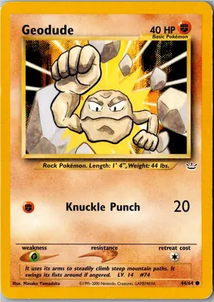Geodude Kleinstein Exemplar 3,95 €