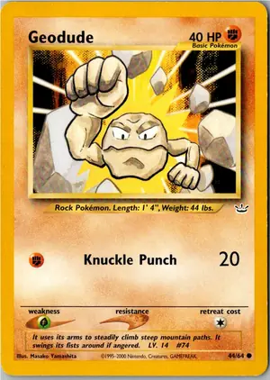 Geodude Kleinstein Exemplar 3,95 €