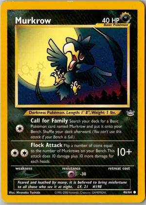 Murkrow Kramurx Exemplar 3,95 €
