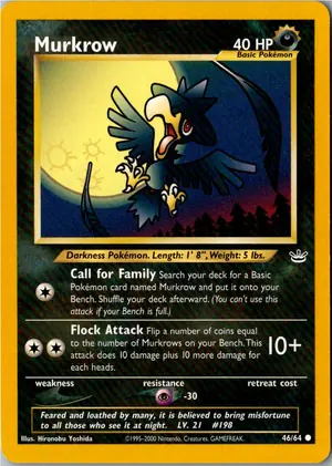 Murkrow Kramurx Exemplar 3,95 €