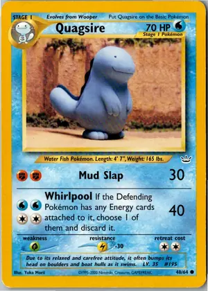 Quagsire Morlord Exemplar 1,95 €