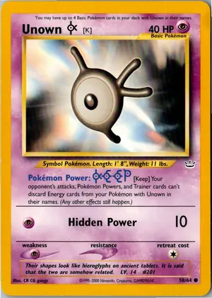 Unown [K] Icognito K Exemplar 3,95 €