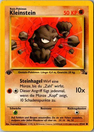 Kleinstein Exemplar 4,95 €