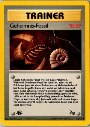 Geheimnis-Fossil Exemplar 3,25 €