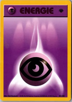 Pokémon-Karte Psycho Energie 101/102 Grundset