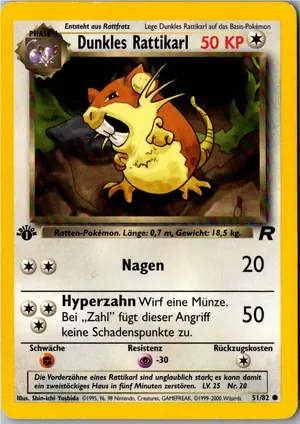 Dunkles Rattikarl Exemplar 5,45 €