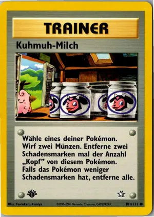 Pokémon-Karte Kuhmuh-Milch 101/111 Neo Genesis