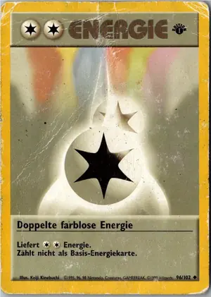 Doppelte farblose Energie Exemplar 17,25 €