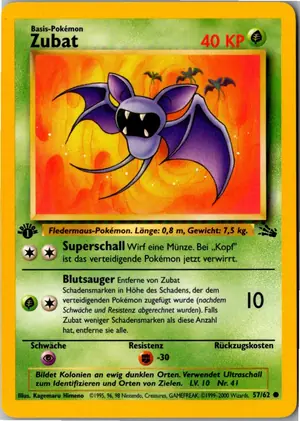 Zubat Exemplar 3,95 €