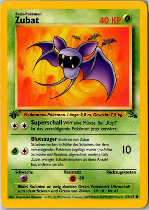 Zubat Exemplar 3,95 €