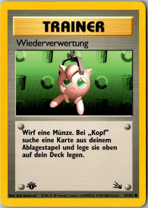 Wiederverwertung Exemplar 3,25 €