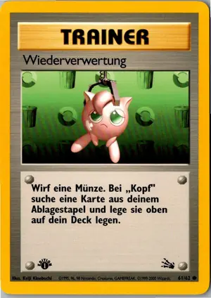 Wiederverwertung Exemplar 3,25 €