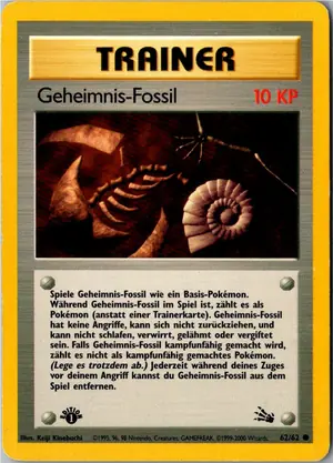 Geheimnis-Fossil Exemplar 3,25 €
