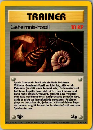 Geheimnis-Fossil Exemplar 3,25 €