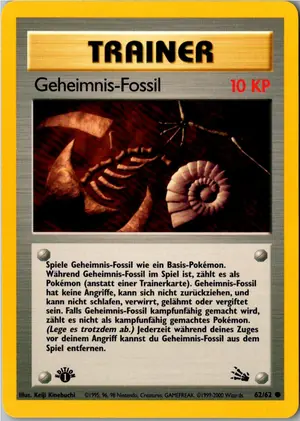Geheimnis-Fossil Exemplar 3,25 €