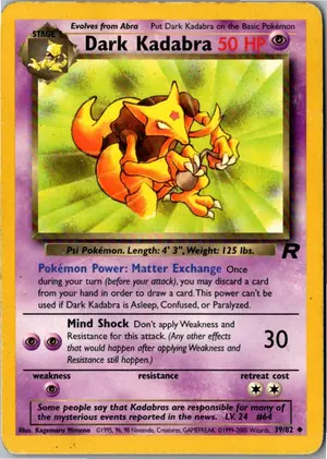 Dark Kadabra Dunkles Kadabra Exemplar 3,95 €