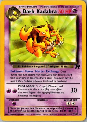 Dark Kadabra Dunkles Kadabra Exemplar 3,95 €