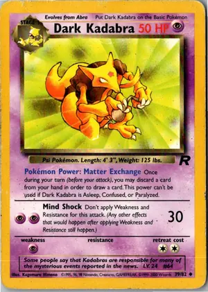 Dark Kadabra Dunkles Kadabra Exemplar 3,95 €