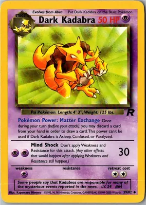 Dark Kadabra Dunkles Kadabra Exemplar 3,95 €