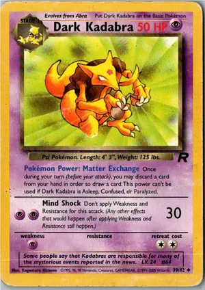Dark Kadabra Dunkles Kadabra Exemplar 3,95 €