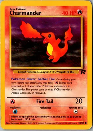 Charmander Glumanda Exemplar 2,95 €