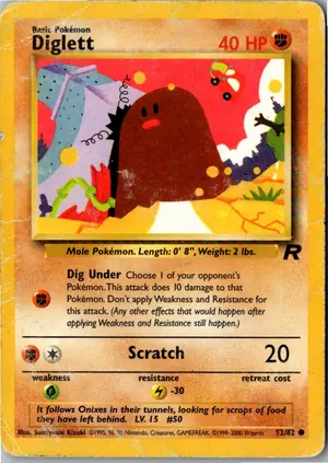 Diglett Digda Exemplar 2,95 €