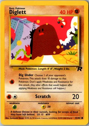 Diglett Digda Exemplar 2,95 €