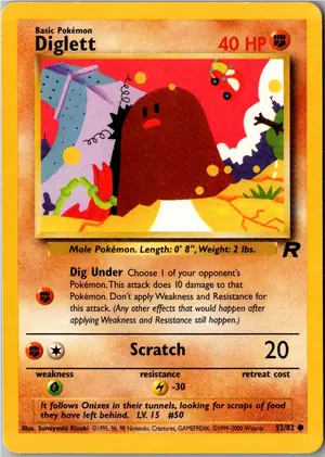 Diglett Digda Exemplar 2,95 €