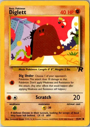 Diglett Digda Exemplar 2,95 €