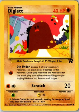 Diglett Digda Exemplar 2,95 €