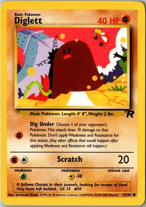 Diglett Digda Exemplar 2,95 €