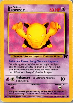 Drowzee Traumato Exemplar 2,95 €