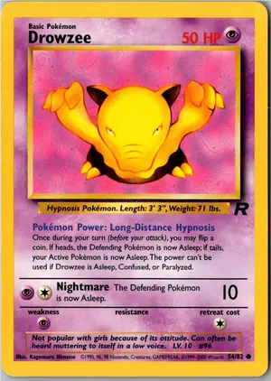 Drowzee Traumato Exemplar 2,95 €