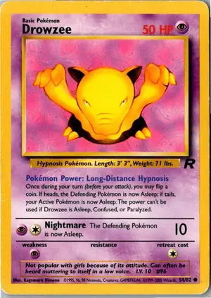 Drowzee Traumato Exemplar 2,95 €
