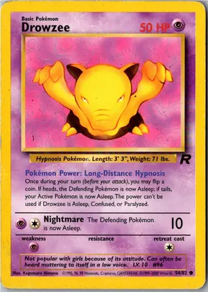 Drowzee Traumato Exemplar 2,95 €