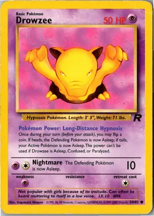 Drowzee Traumato Exemplar 2,95 €