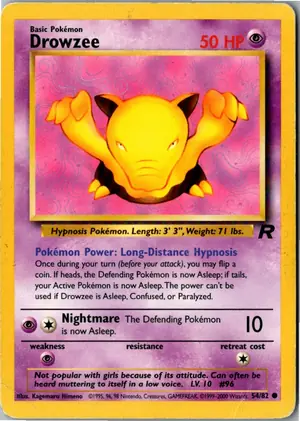 Drowzee Traumato Exemplar 2,95 €