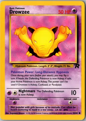 Drowzee Traumato Exemplar 2,95 €