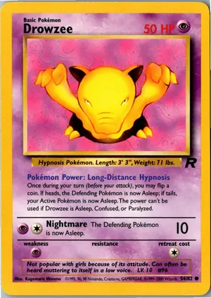 Drowzee Traumato Exemplar 2,95 €