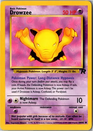 Drowzee Traumato Exemplar 2,95 €